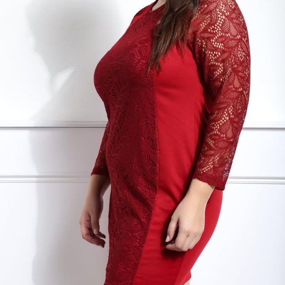 Show Me More Plus Size Dress - Picture 2 of 7